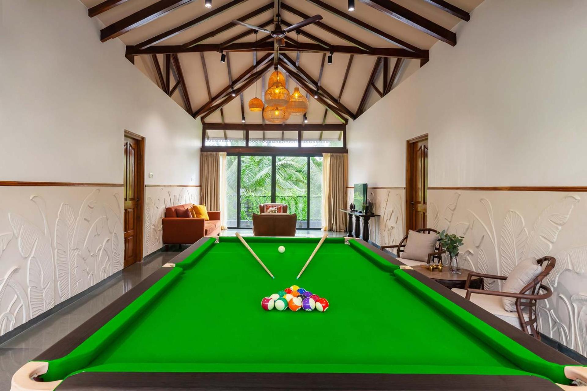 Villa Sereno By Stayvista - An Elegant And Entertaining Retreat Featuring A Swimming Pool, Outdoor Jacuzzi, Modern Interiors, And A Snooker Table Alībāg Exterior photo
